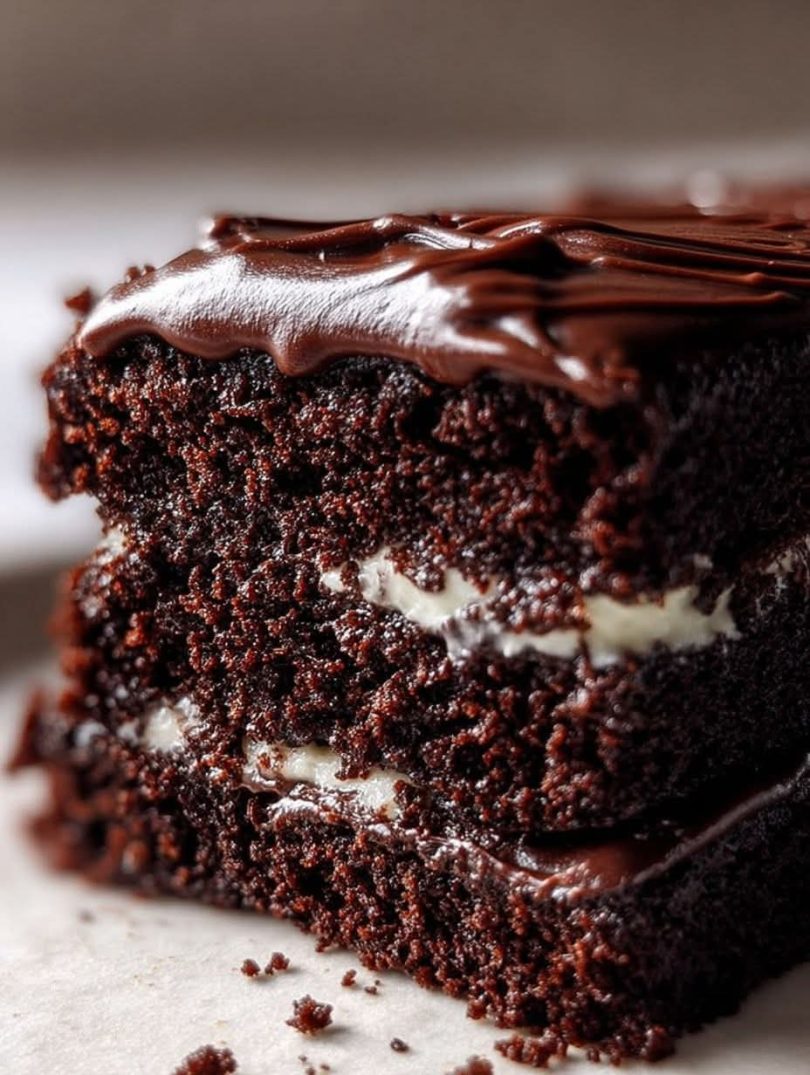 Chocolate Layer Cake with Cream Filling – My Website