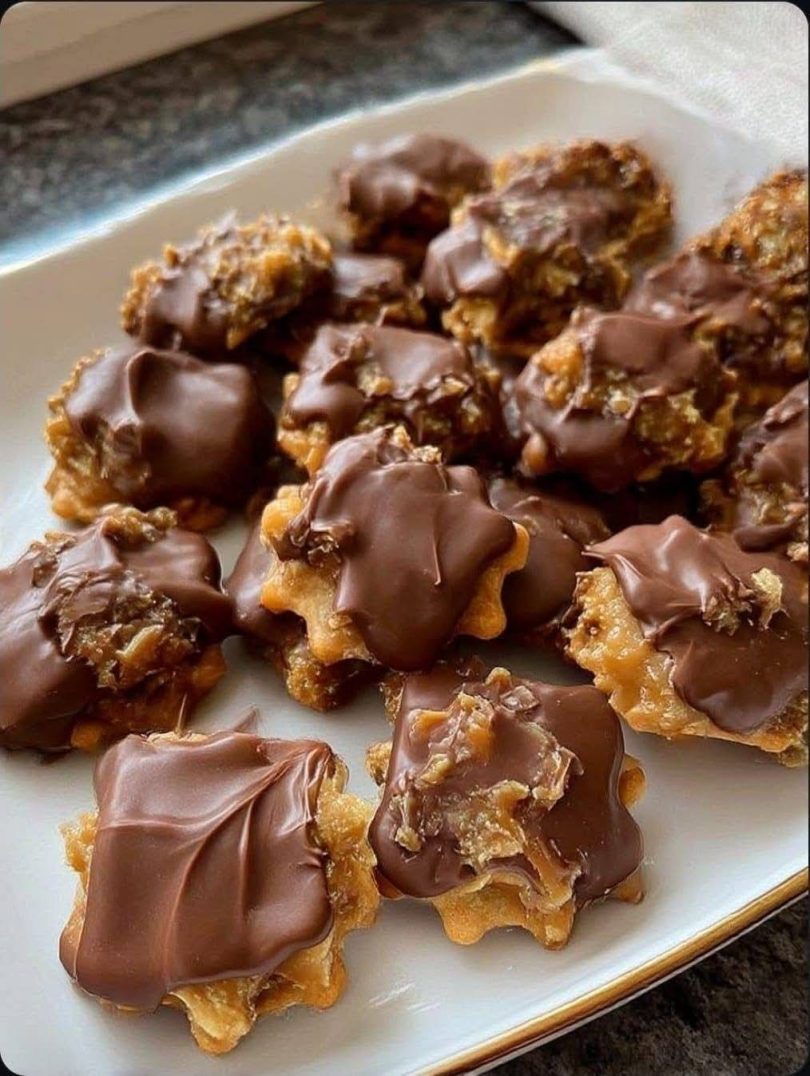 Chocolate Caramel Cornflake Clusters – My Website